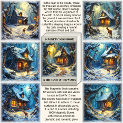 In the heart of the woods, Magnetic Mini-Book