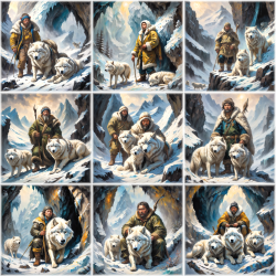 The hunger that gnawed at bellies, Magnetic Booklet