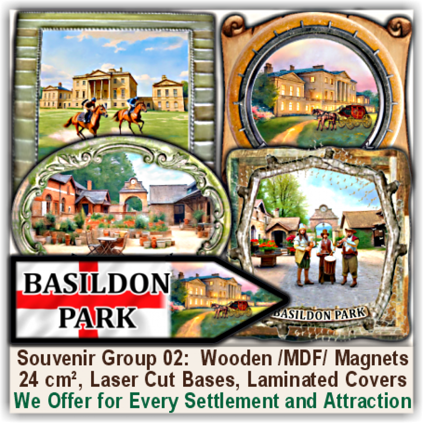 Basildon Park Magnetic Roadsigns, Banners, Boards 02