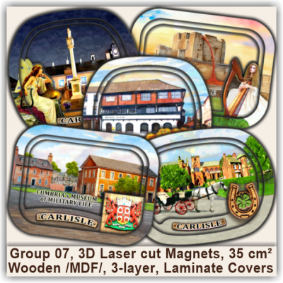 Carlisle Travel Fridge Magnets 07 Carlisle Travel Fridge Magnets 07