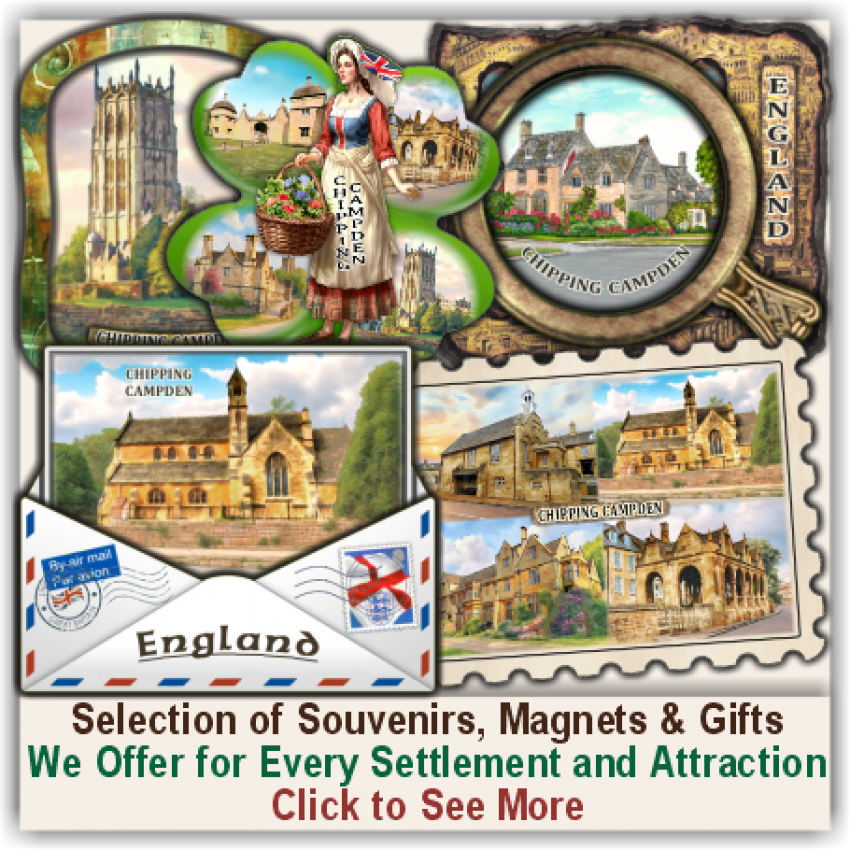 Chipping Campden Set of 150 Various Selected Souvenirs