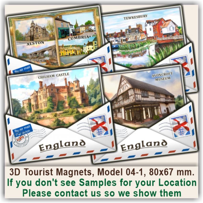 Tourist Magnetic Souvenirs 04-1 Tourist Magnetic Souvenirs 04-1