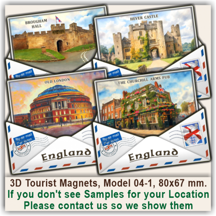 Tourist Magnetic Souvenirs 04-1 Tourist Magnetic Souvenirs 04-1