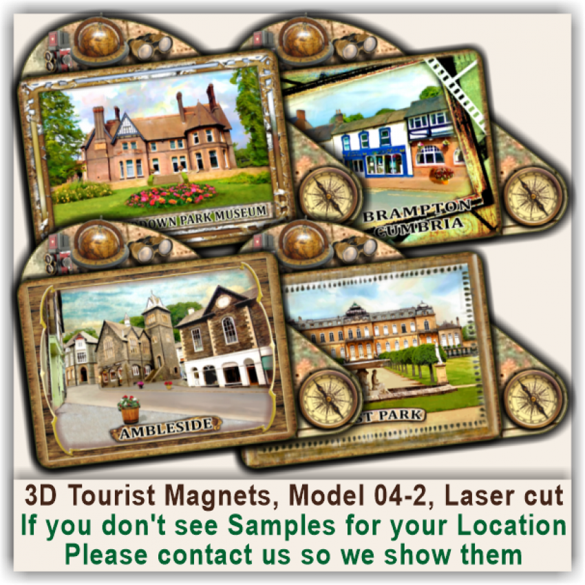 Tourist Magnetic Souvenirs 04-2 Tourist Magnetic Souvenirs 04-2