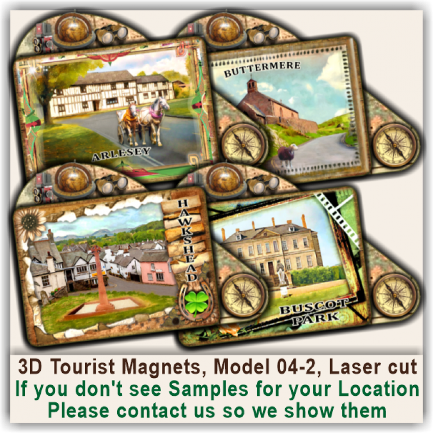 Tourist Magnetic Souvenirs 04-2 Tourist Magnetic Souvenirs 04-2