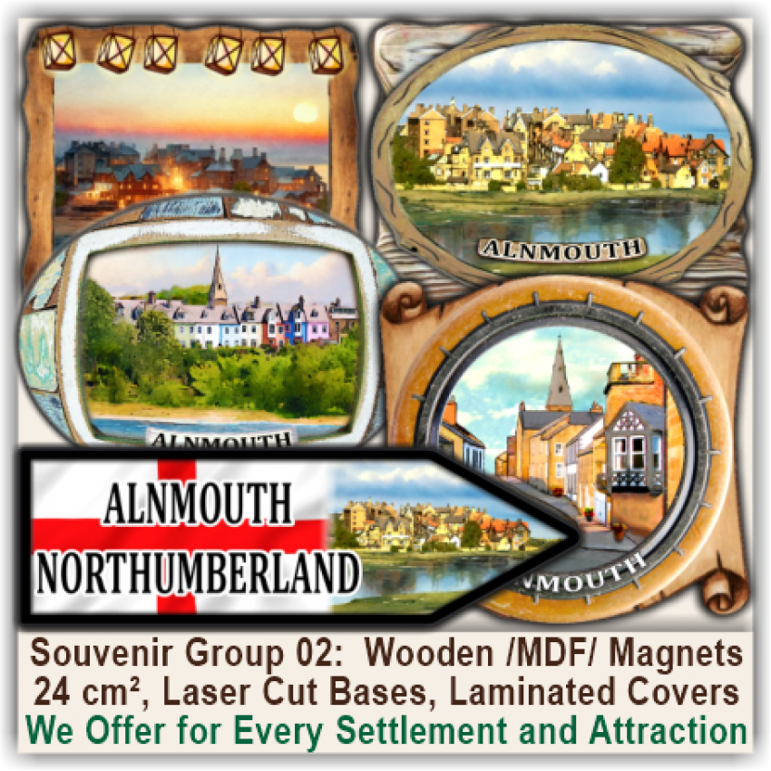 Alnmouth Magnetic Roadsigns, Banners, Boards 02