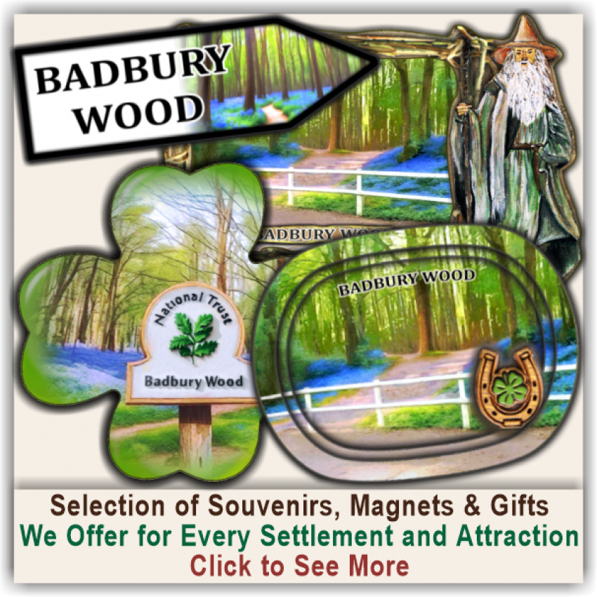 Badbury Wood Set of 150 Various Selected Souvenirs