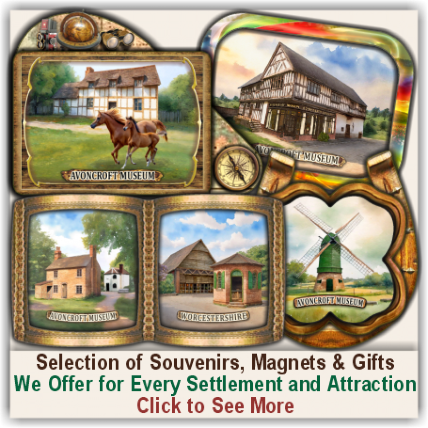 Avoncroft Museum Set of 150 Various Selected Souvenirs