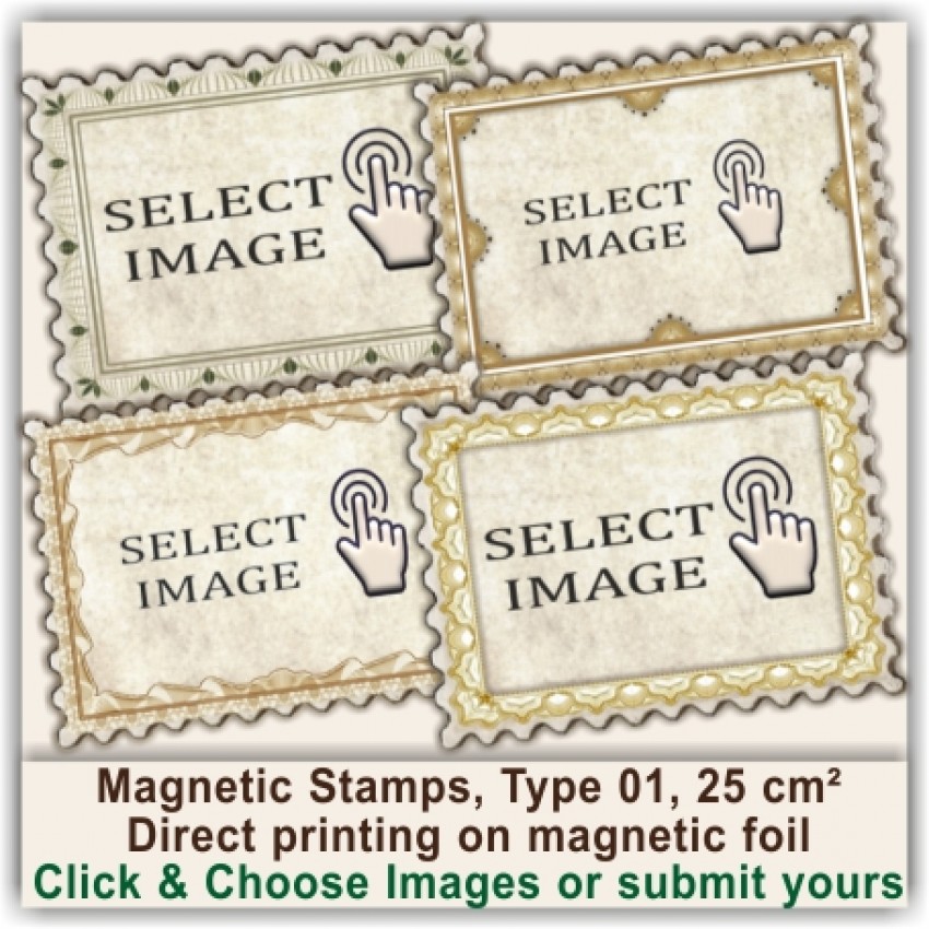 Peebles, Borders, River Tweed Magnetic Stamps 01