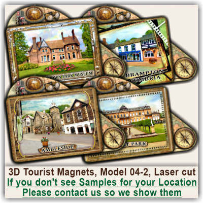 04-2-England Tourist Magnetic Souvenirs 04-2