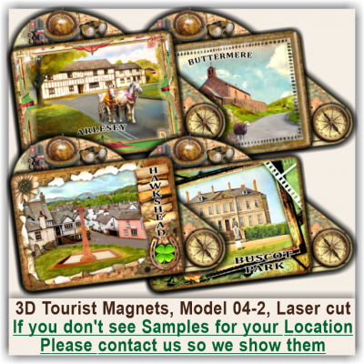 04-2-England Tourist Magnetic Souvenirs 04-2