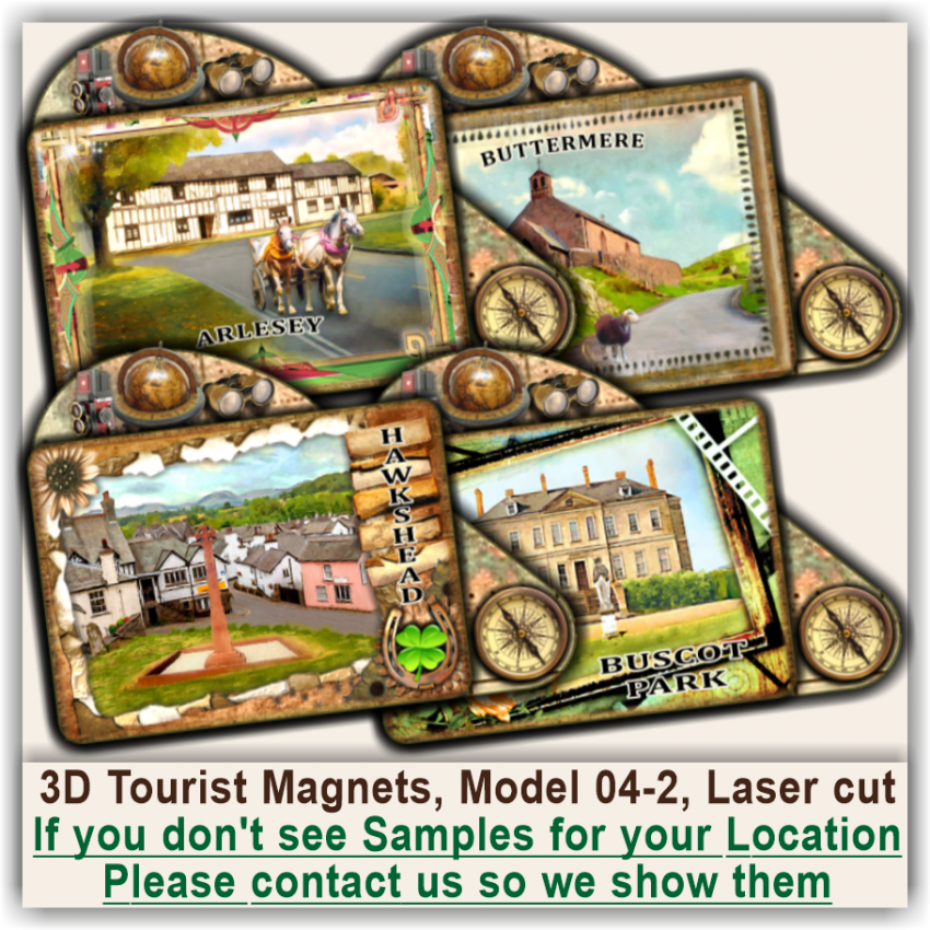 Anglesey Tourist Magnetic Souvenirs 04-2 Anglesey Tourist Magnetic Souvenirs 04-2