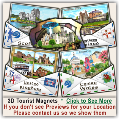 Isle of Man 3D Travel Magnets & Gifts 04 Isle of Man 3D Travel Magnets & Gifts 04