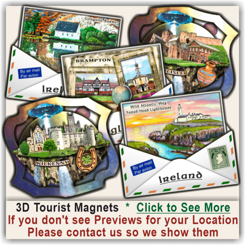 Deal Castle, Kent 3D Travel Magnets & Gifts 04 Deal Castle, Kent 3D Travel Magnets & Gifts 04