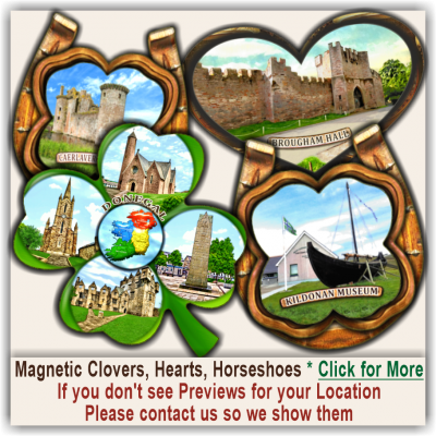 Abergavenny, Gwent Magnetic Clovers, Hearts, Horseshoes 06 Abergavenny, Gwent Magnetic Clovers, Hearts, Horseshoes 06
