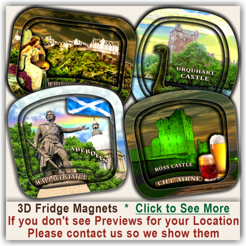 William Walace Monument Travel Fridge Magnets 07 William Walace Monument Travel Fridge Magnets 07
