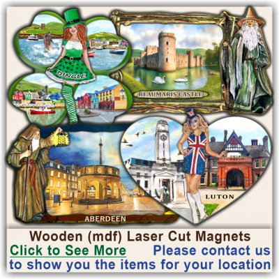 Carlisle, Cumbria Folk Magnetic Souvenirs 09 Carlisle, Cumbria Folk Magnetic Souvenirs 09
