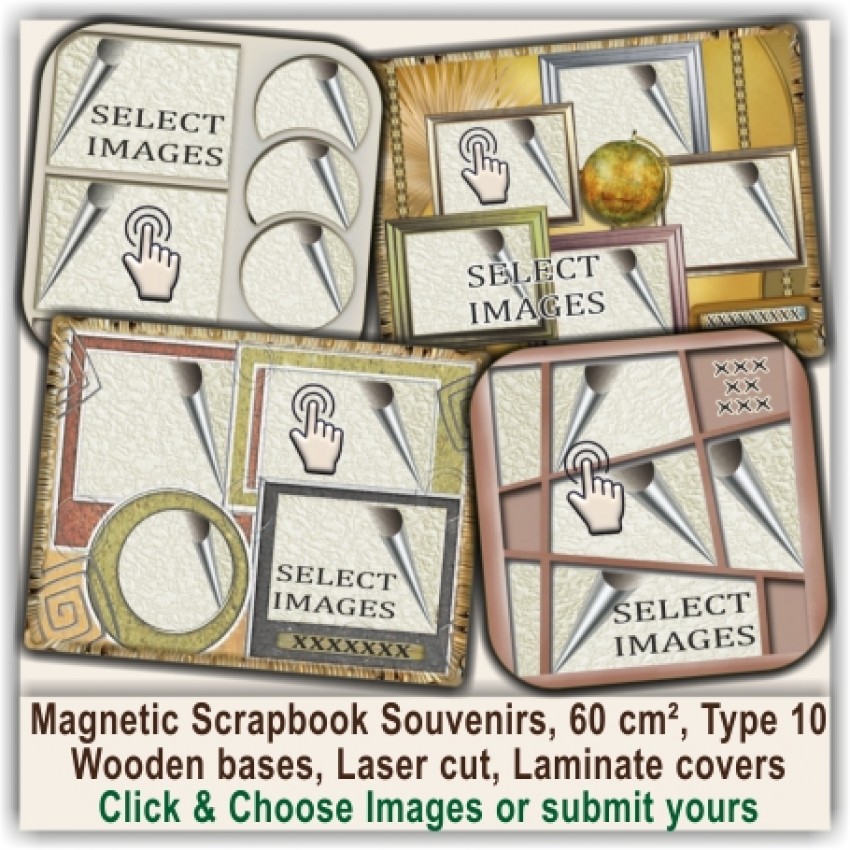 Budleigh, East Devon Magnetic Scrapbook Souvenirs 10