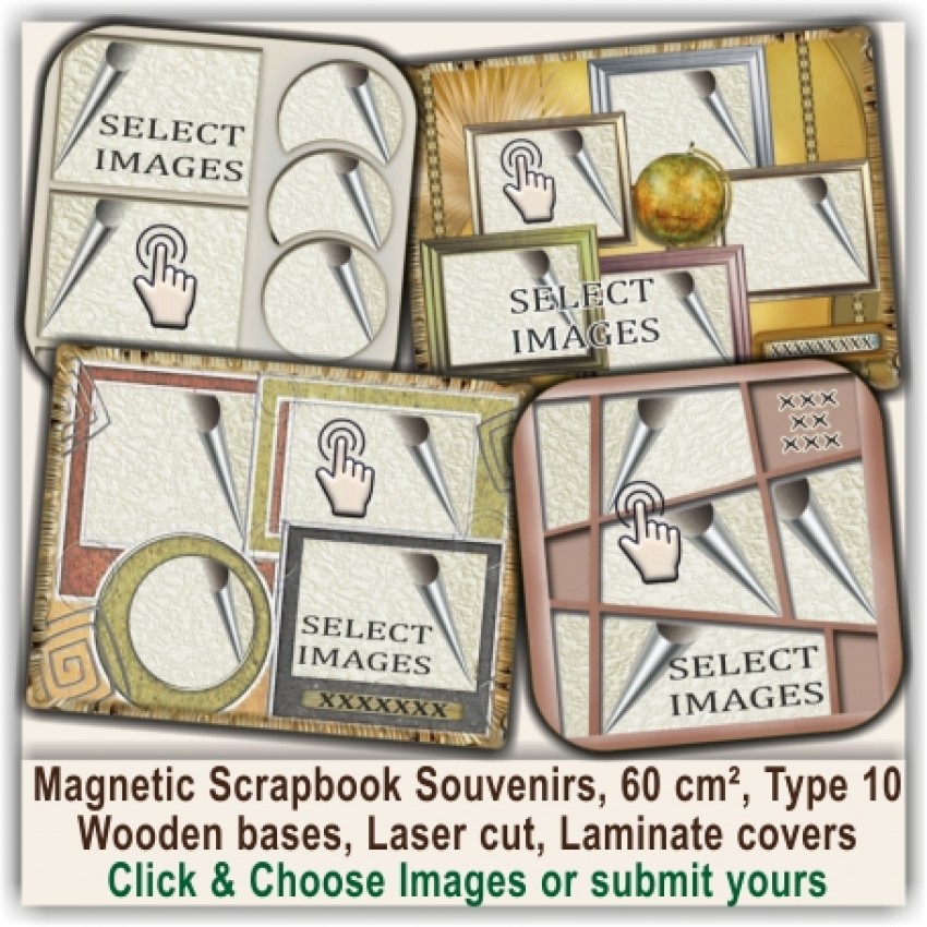 Basildon Park, Berkshire Magnetic Scrapbook Souvenirs 10