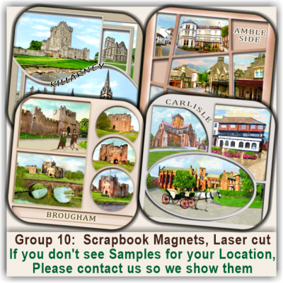 Isle of Man, Irish Sea Magnetic Scrapbook Souvenirs 10 Isle of Man, Irish Sea Magnetic Scrapbook Souvenirs 10