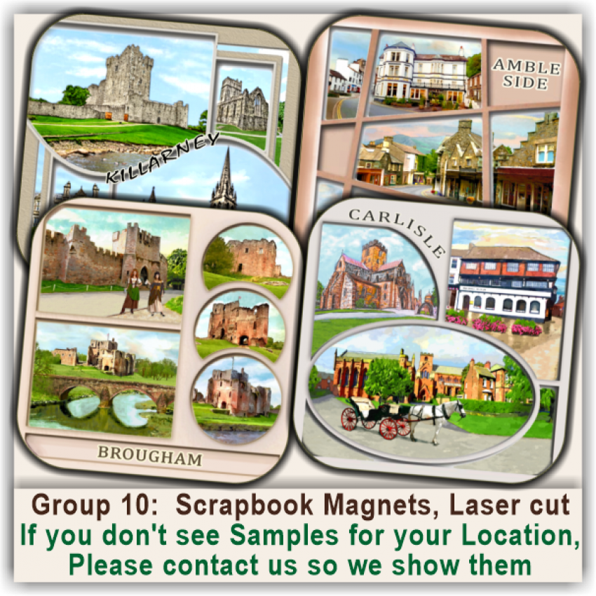 Abergele, Magnetic Scrapbook Souvenirs 10 Abergele, Magnetic Scrapbook Souvenirs 10