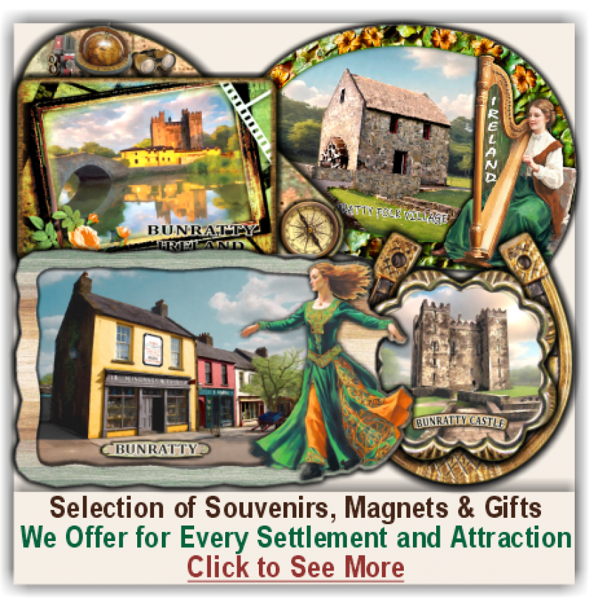 Bunratty Set of Selected Hit Souvenirs Bunratty Set of Selected Hit Souvenirs