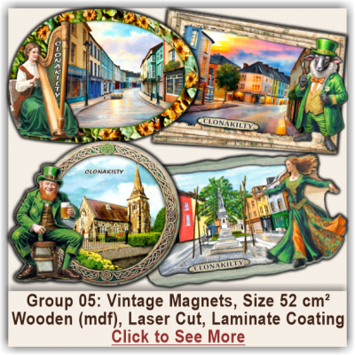Clonakilty Tourist Vintage Souvenirs & Magnets 05 Clonakilty Tourist Vintage Souvenirs & Magnets 05