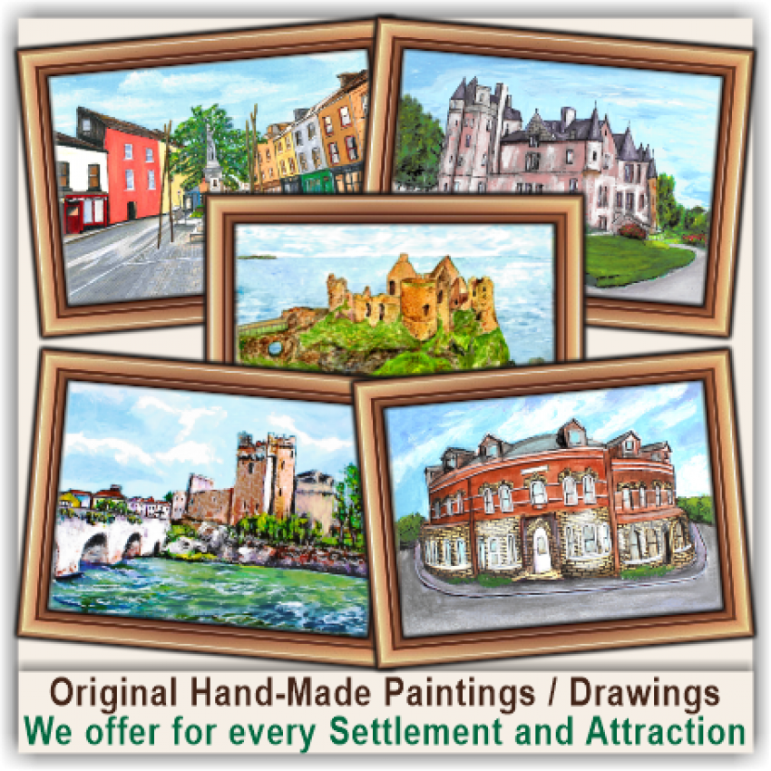 Ireland Art Paintings & Drawings 01