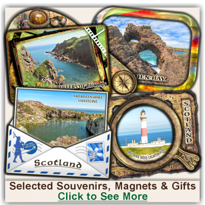 Aberdeenshire Selected Souvenirs, Magnets, Gifts