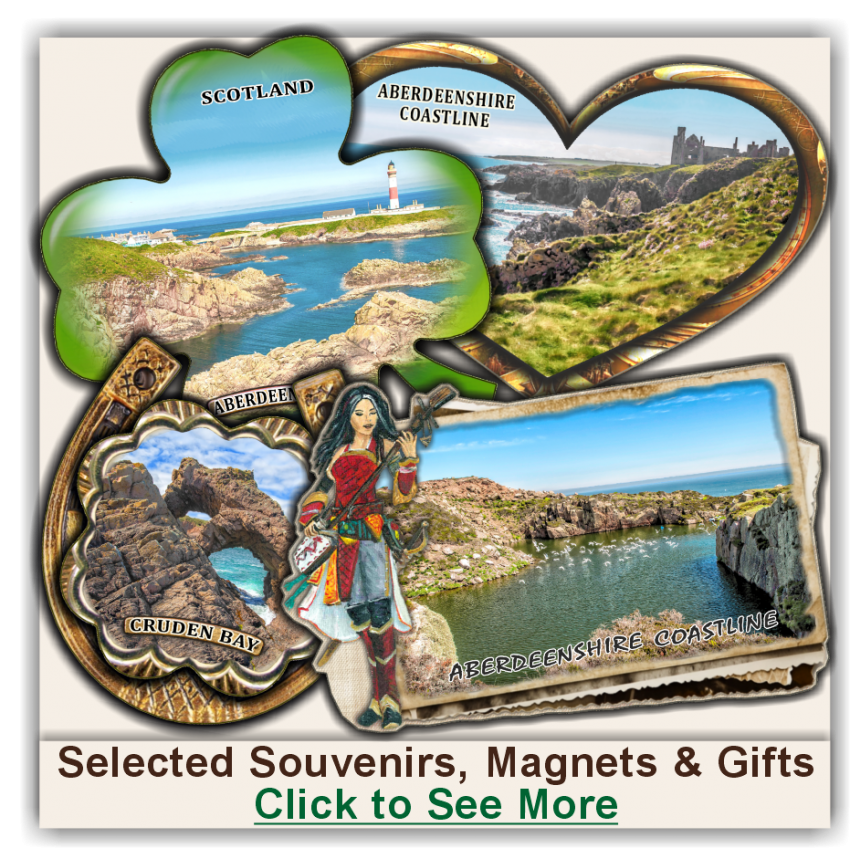 Aberdeenshire Selected Souvenirs, Magnets, Gifts