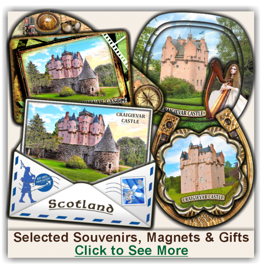 Craigievar Castle Selected Souvenirs, Magnets, Gifts Craigievar Castle Selected Souvenirs, Magnets, Gifts