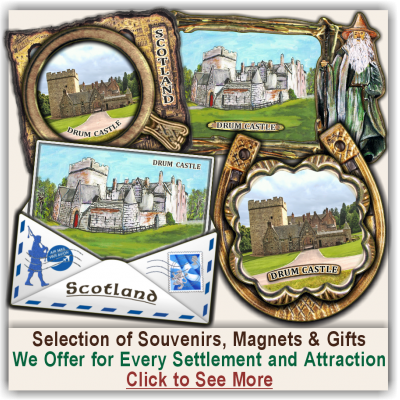 Drum Castle Selected Souvenirs, Magnets, Gifts