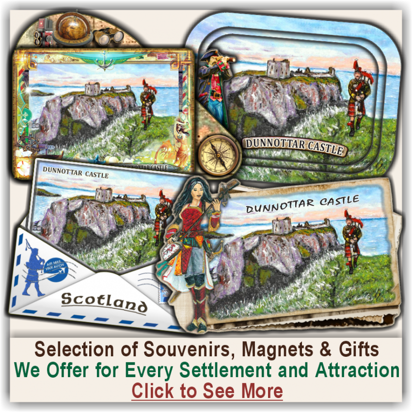 Dunnottar Castle Selected Souvenirs, Magnets, Gifts Dunnottar Castle Selected Souvenirs, Magnets, Gifts
