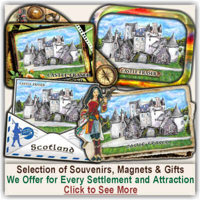 Castle Fraser Selected Souvenirs, Magnets, Gifts Castle Fraser Selected Souvenirs, Magnets, Gifts