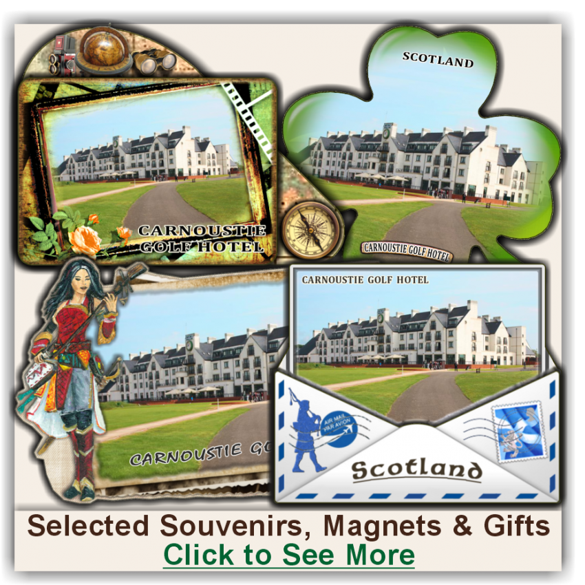 Carnoustie Golf Hotel Selected Souvenirs & Magnets