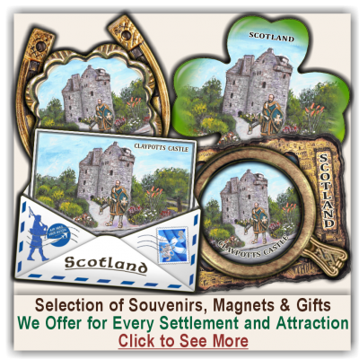 Claypotts Castle Selected Souvenirs, Magnets, Gifts Claypotts Castle Selected Souvenirs, Magnets, Gifts