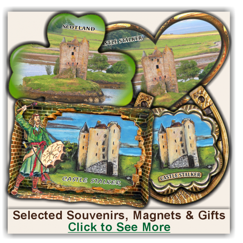 Castle Stalker Selected Souvenirs, Magnets, Gifts
