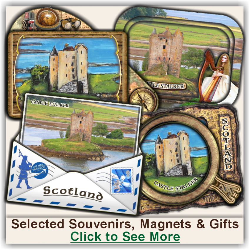 Castle Stalker Selected Souvenirs, Magnets, Gifts