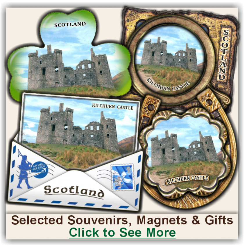 Kilchurn Castle Selected Souvenirs, Magnets, Gifts