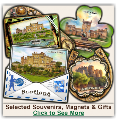 Culzean Castle Selected Souvenirs, Magnets, Gifts