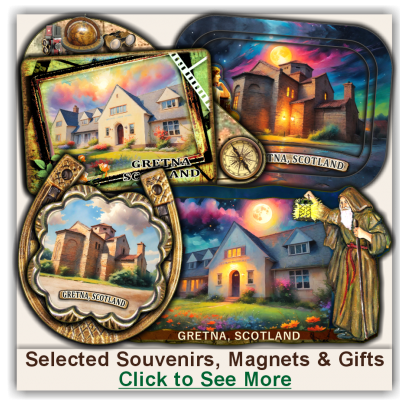 Gretna Selected Souvenirs, Magnets, Gifts