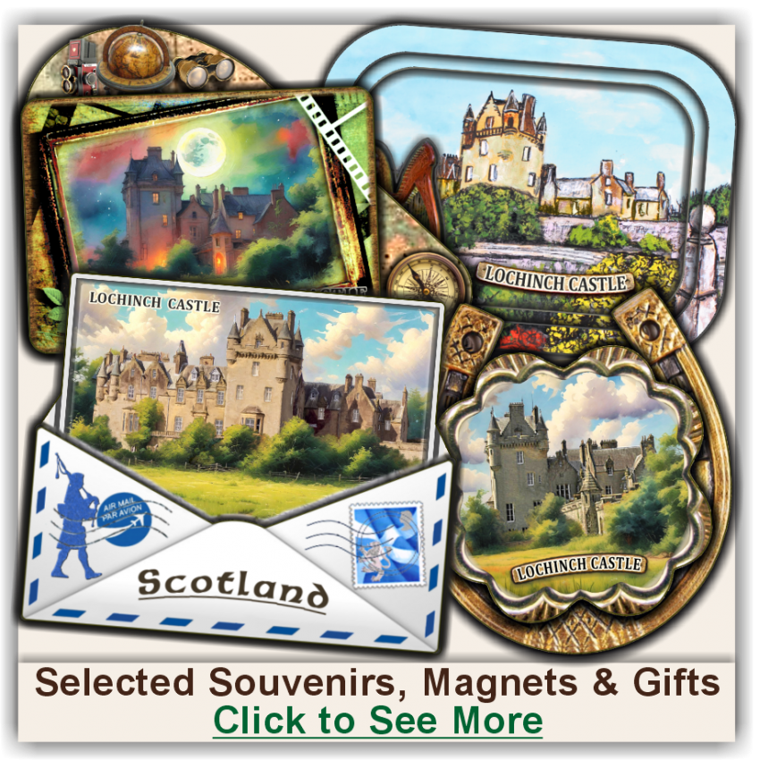 Lochinch Castle Selected Souvenirs, Magnets, Gifts