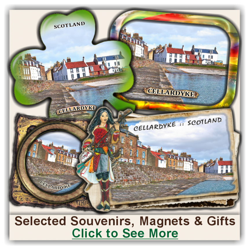 Cellardyke Selected Souvenirs, Magnets, Gifts