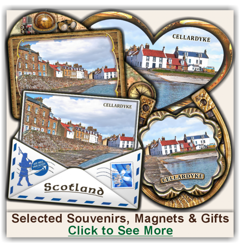 Cellardyke Selected Souvenirs, Magnets, Gifts