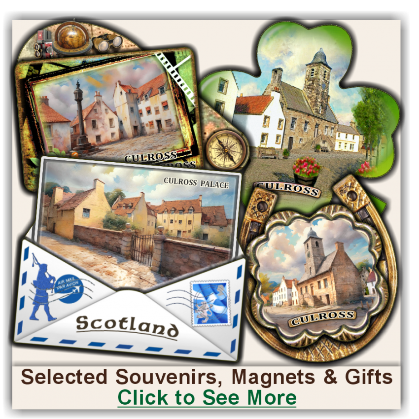 Culross Selected Souvenirs, Magnets, Gifts