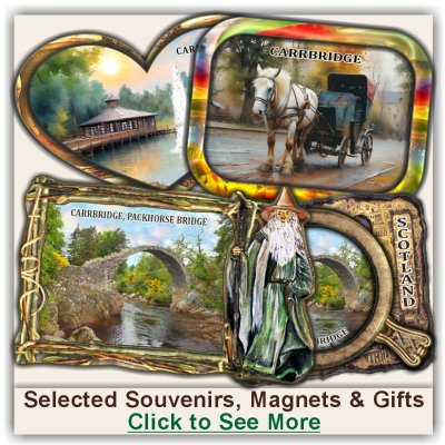 Carrbridge Selected Souvenirs, Magnets, Gifts