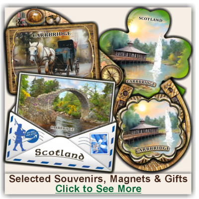 Carrbridge Selected Souvenirs, Magnets, Gifts