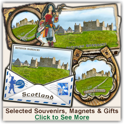 Ruthven Barracks Selected Souvenirs, Magnets, Gifts