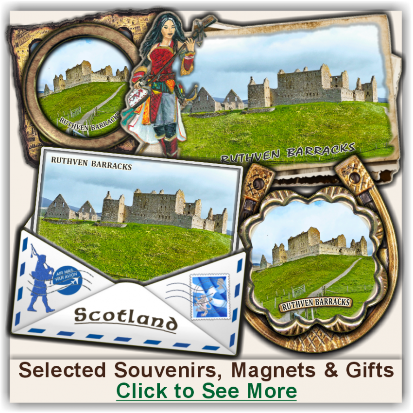 Ruthven Barracks Selected Souvenirs, Magnets, Gifts Ruthven Barracks Selected Souvenirs, Magnets, Gifts
