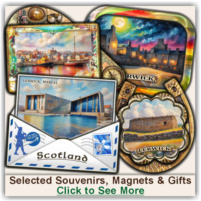 Lerwick Souvenirs with AI-generated images Lerwick Souvenirs with AI-generated images